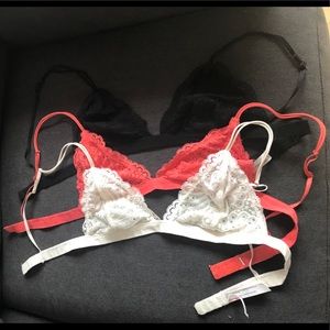 Urban Outfitters | Free People | Bralette Trio